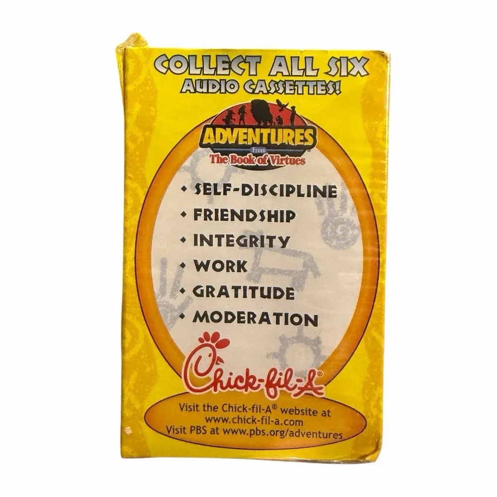 Chick-Fil-A Adventures from the Book‎ of Virtues Audio Cassette - Work